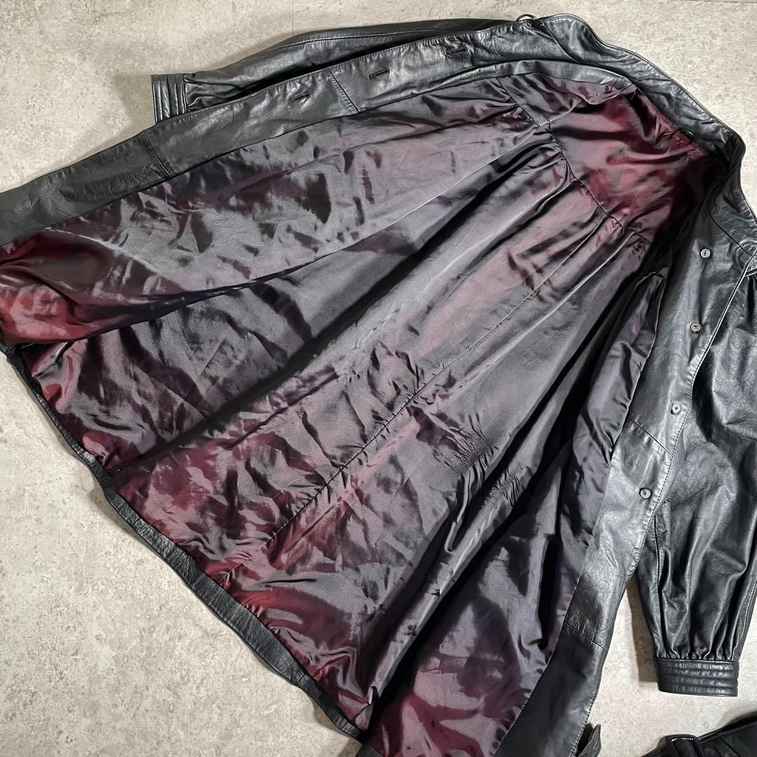 本革 カウレザーコート