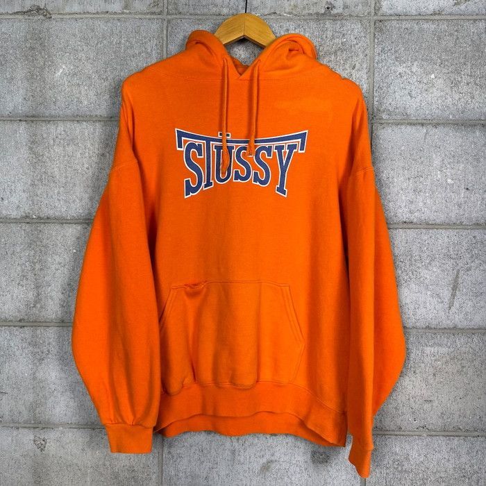 USA製 STUSSY スウェットパーカー メンズ Lサイズ ステューシー made in usa 古着 b25012819