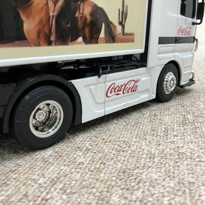 い*様 コカコーラ社　トレーラー　ラジコンカー コカ・コーラ トレーラー ラジコン ○ - メルカリ