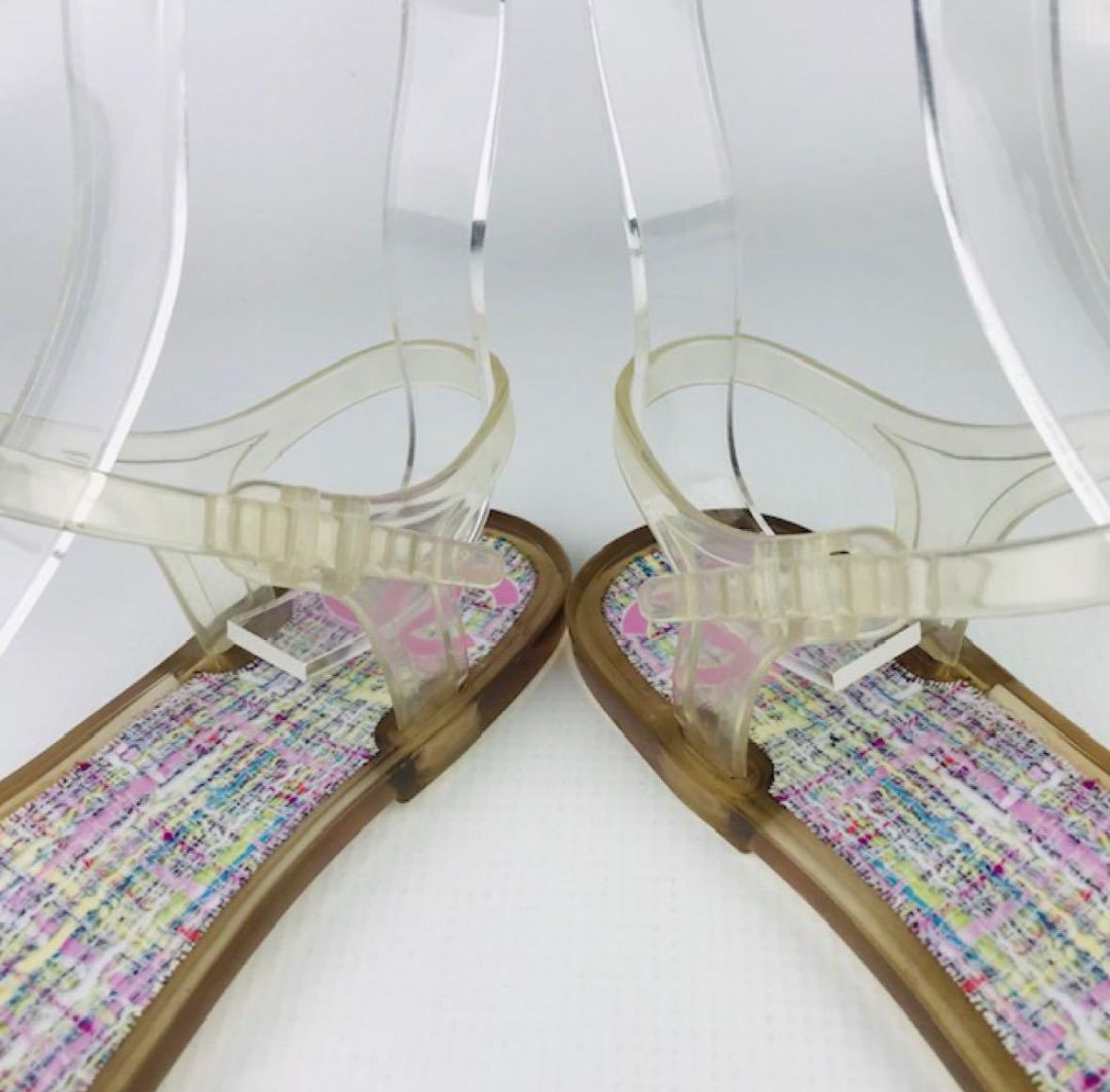 美品☆CHANEL・シャネル レディース カメリア ココマークモチーフ  