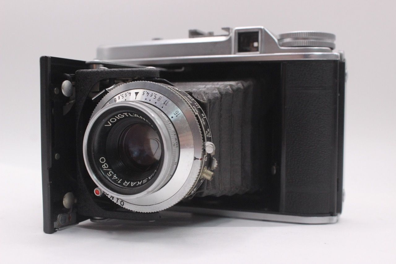 品 フォクトレンダー VOIGTLANDER PERKEO I VASKAR 80mm F4.5 シャッター OK! 8421929 RO2949