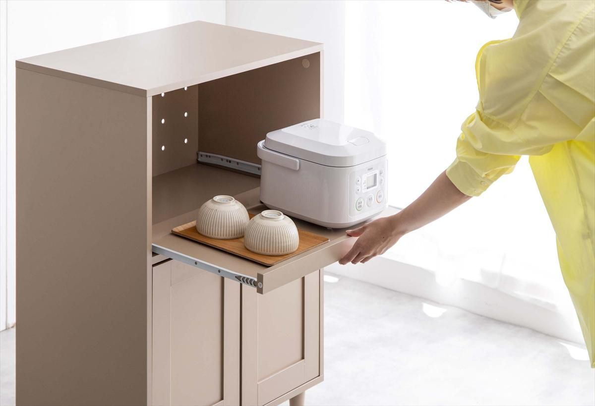 ♪コンパクト レンジボード［幅60cm］ 2024 レンジ台 キッチン収納