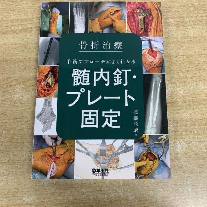 ▲01 1点限り! 中身 骨折治療 手術アプローチがよくわかる|髄内釘 プレート固定|渡部欣忍|羊土社|2025年|医学|A