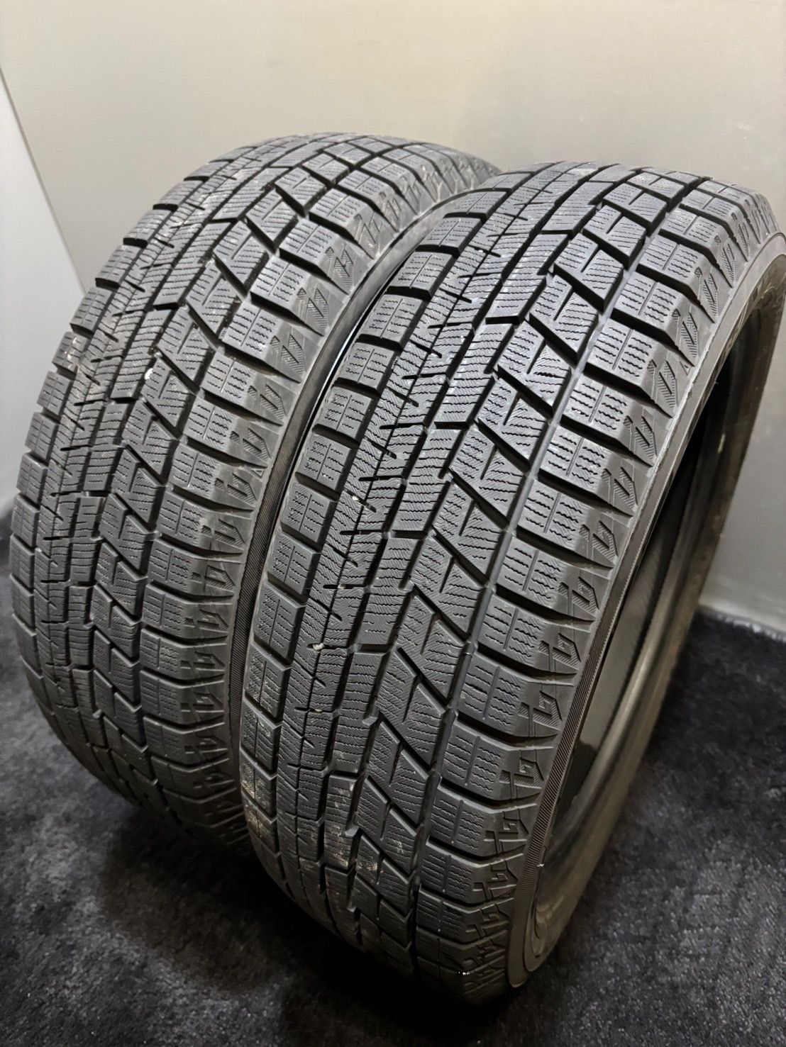 165|55R15 YOKOHAMA|ice GUARD iG60 22年製 スタッドレス 2本 ヨコハマ アイスガード N-BOX スペーシア 南4-I440