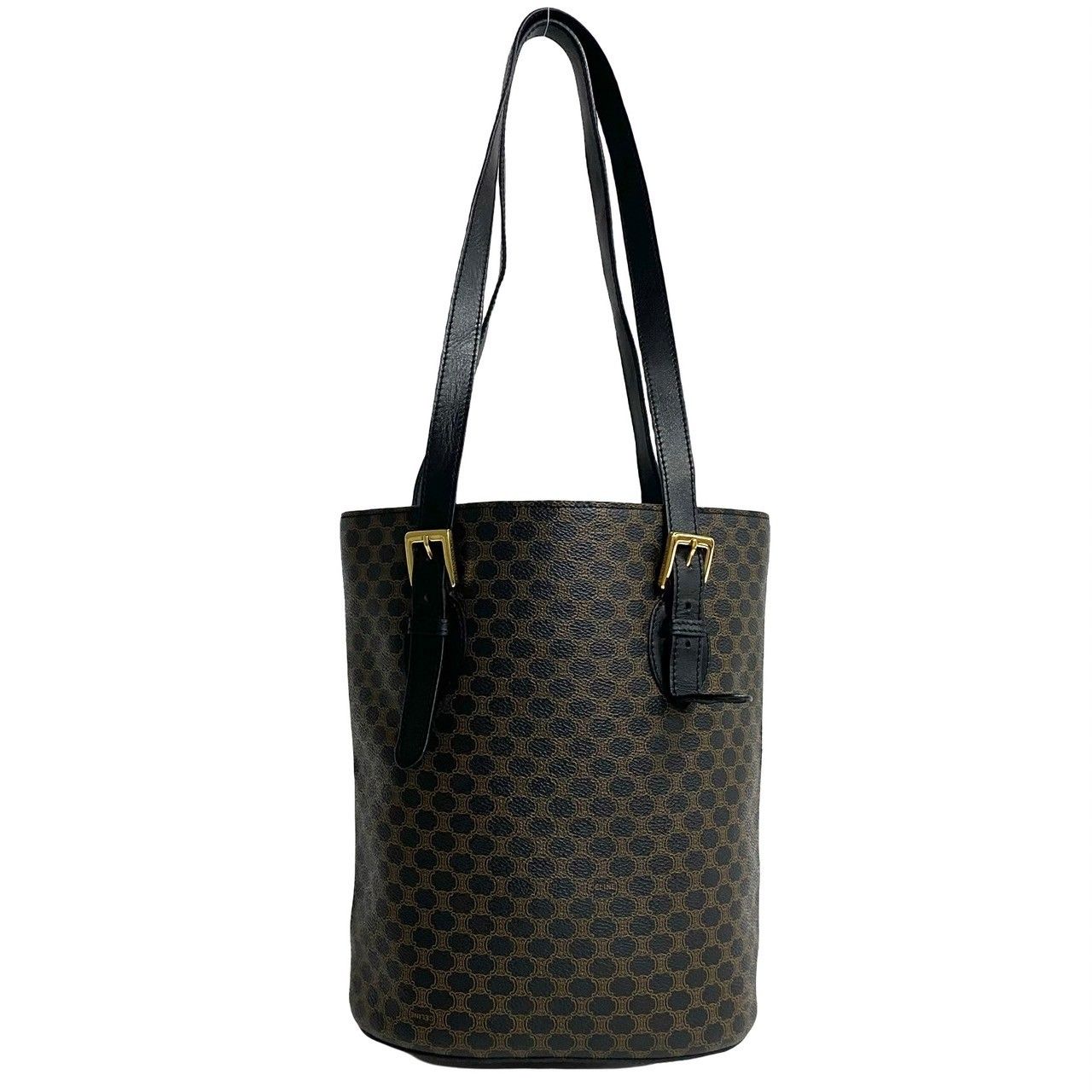 極 美品 CELINE セリーヌ ヴィンテージ マカダム ブラゾン トリオンフ