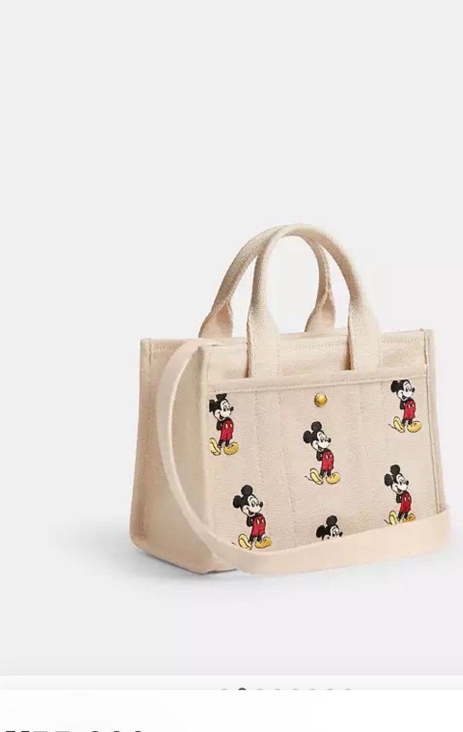 DISNEY X COACH】カーゴ トート バッグ 20・リジェネラティブ