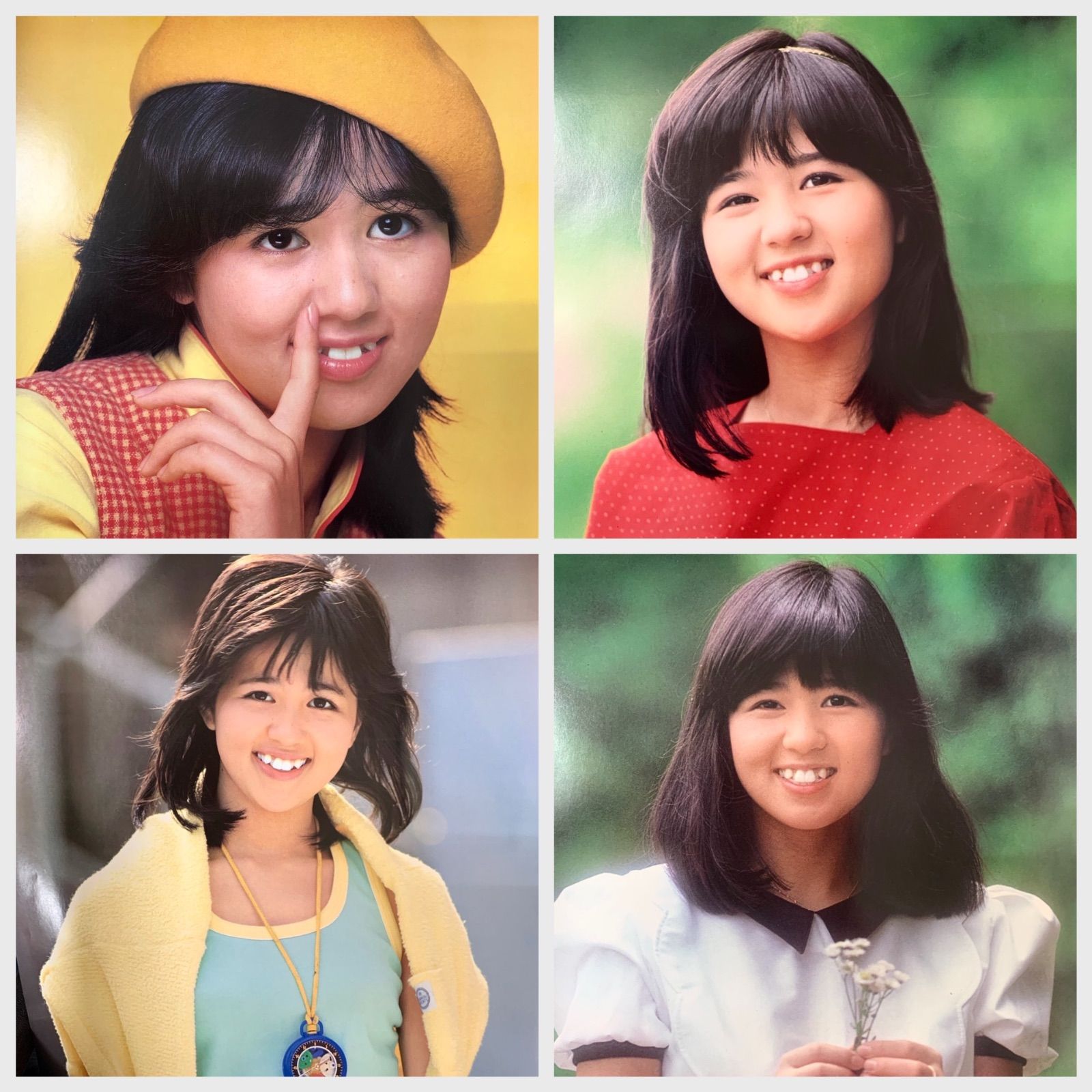 お宝出品】⭐️石野真子 MAKO PACK 3枚組 アイドル時代 写真集付