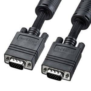 【新品・5営業日で発送】SANWASUPPLY サンワサプライ ナイロンメッシュディスプレイケーブル　品番：KC-NMV100K