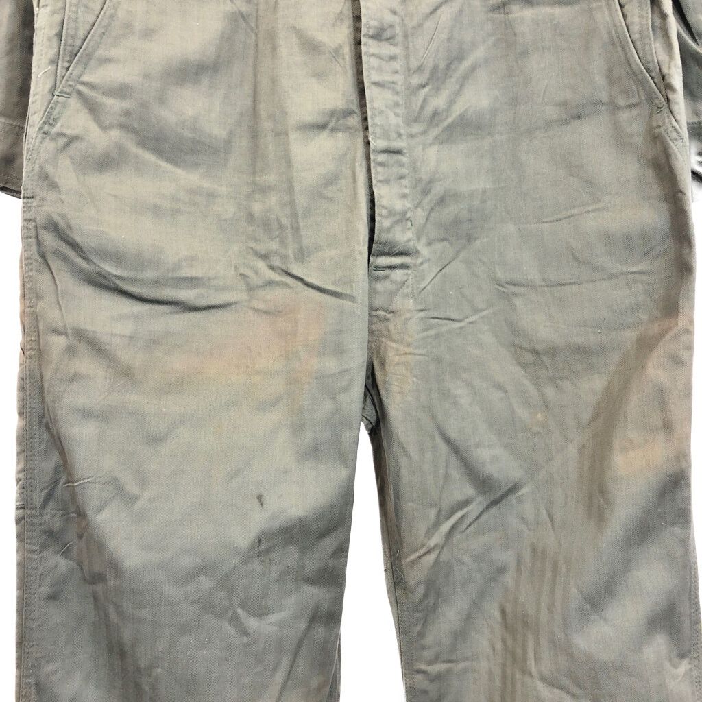 Lee  オールインワン　ツナギ　ビンテージ　1950s  ヴィンテージ　古着 50年代 USA製 Lee リー UNION ALLS HBT オールインワン ツナギ