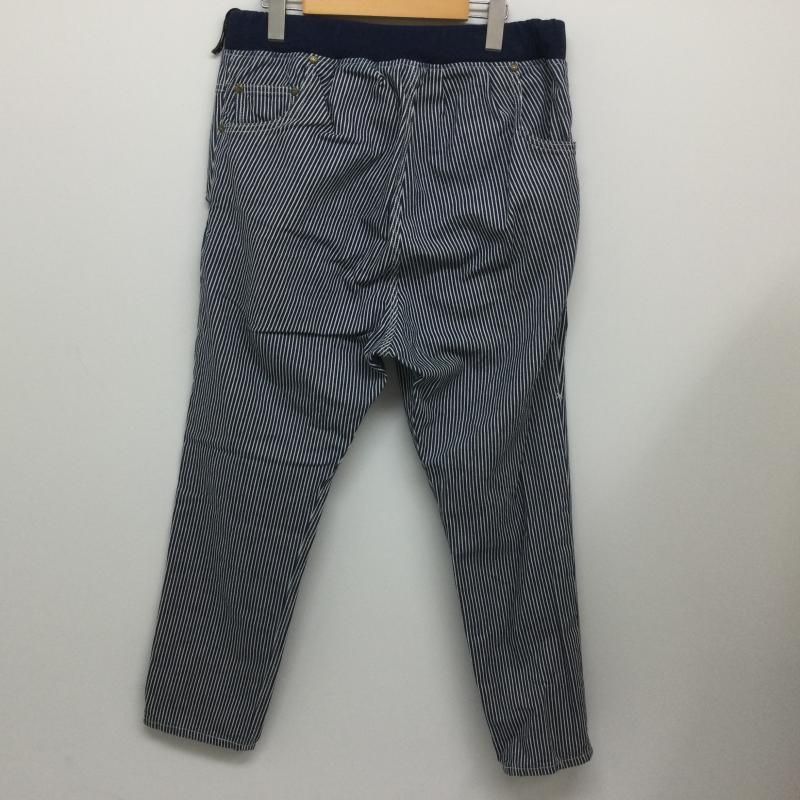 mercibeaucoup, × Lee ヒッコリー ストライプ サルエルパンツ Lee×mercibeaucoup, 別注 ヒッコリーストライプ サルエルパンツ