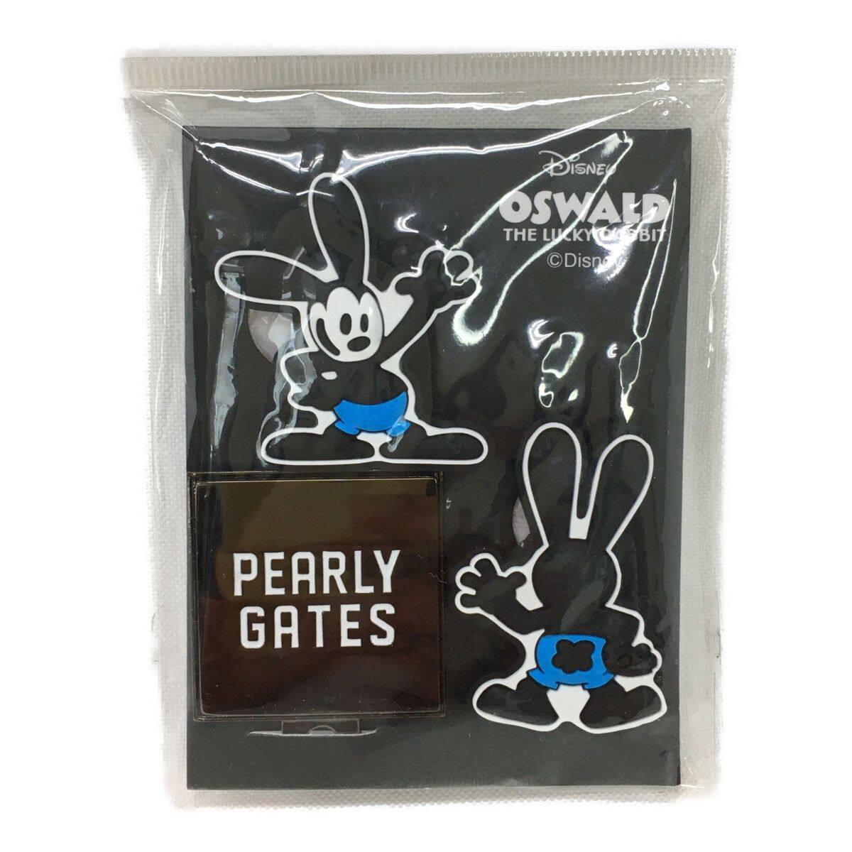 新品未使用 PEARLY GATES×OSWALD コラボ マーカー ネームプレート セット パーリーゲイツ オズワルド ラッキーラビット ネームタグ 新品未使用パーリーゲイツ オズワルドコラボ キャップ NEWERA×PEARLY