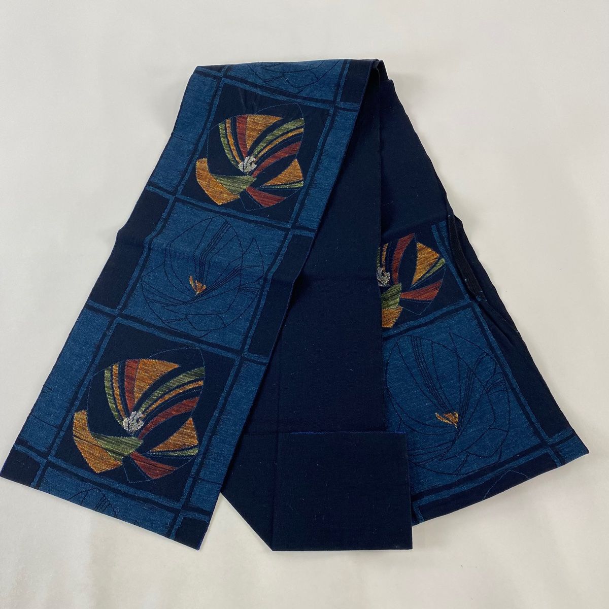 【美品✨】夏帯　夏物　粗紗　八寸名古屋帯　絹麻　松葉仕立て　長尺　尾花色　帯1 美品✨】夏帯 夏物 粗紗 八寸名古屋帯 絹麻 松葉仕立て 長