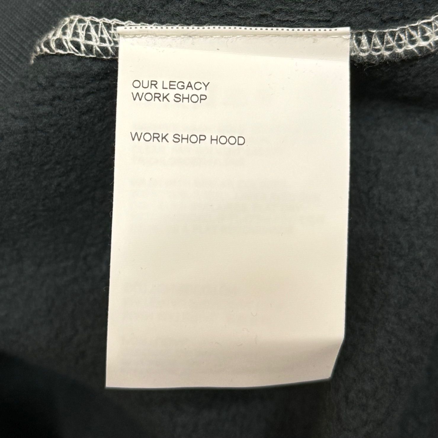 our legacy 24ss セットアップ SEDAN ALL-PURPOSE OG Logo Elastic Cord Hoodie セットアップ