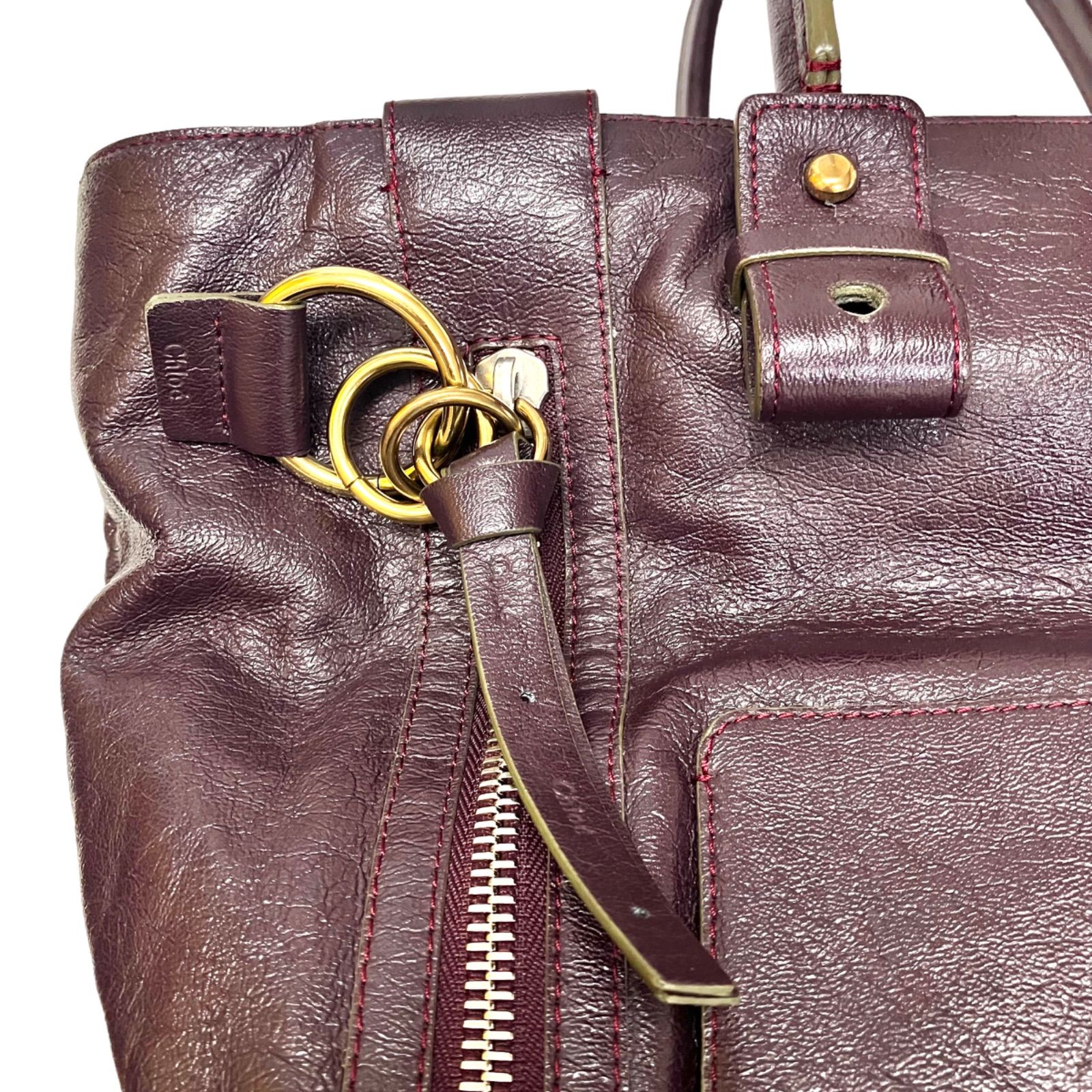 美品 とてもきれいです⭐️Chloe】 クロエ エクリプス トート バッグ  