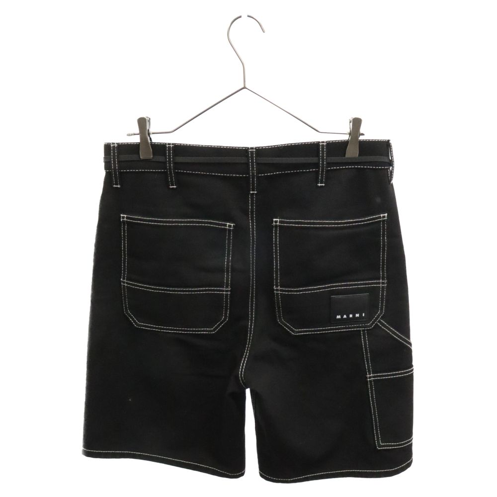 MARNIリボンテーパードパンツステッチ38 MARNIリボンテーパードパンツステッチ38