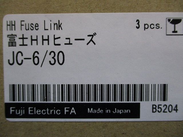 2025超人気。 高圧機器 高圧限流ヒューズ JCシリーズ 3本入 JC-6|30-03