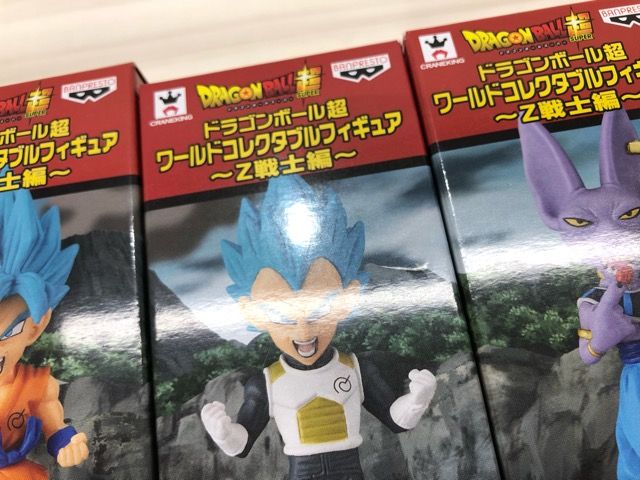 ドラゴンボール超 ワールドコレクタブルフィギュア～Z戦士編～ 6種 セット コンプ 未開封 【G1435-007】106 ドラゴンボール超 ワールドコレクタブルフィギュア～Z戦士編～ 6