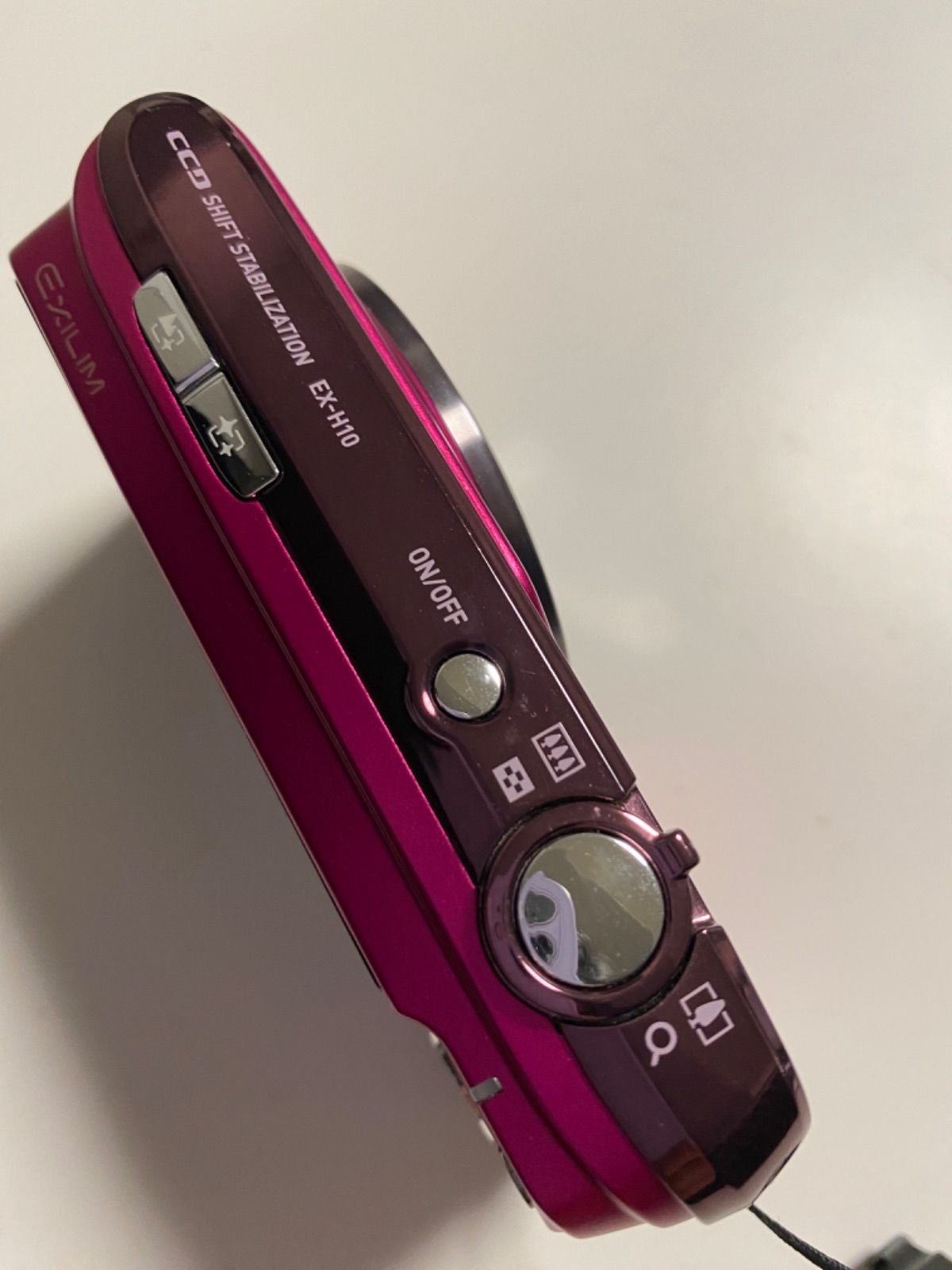 カメラ カシオ Casio Exilim EX-H10(ピンク）コンパクトデジタルカメラ