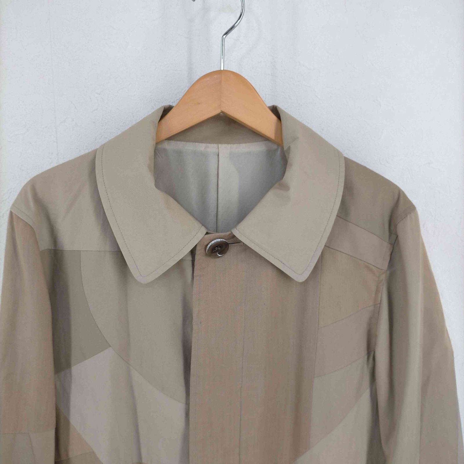 アンリアレイジ ANREALAGE 16ss パッチワーク ステンカラーコート 