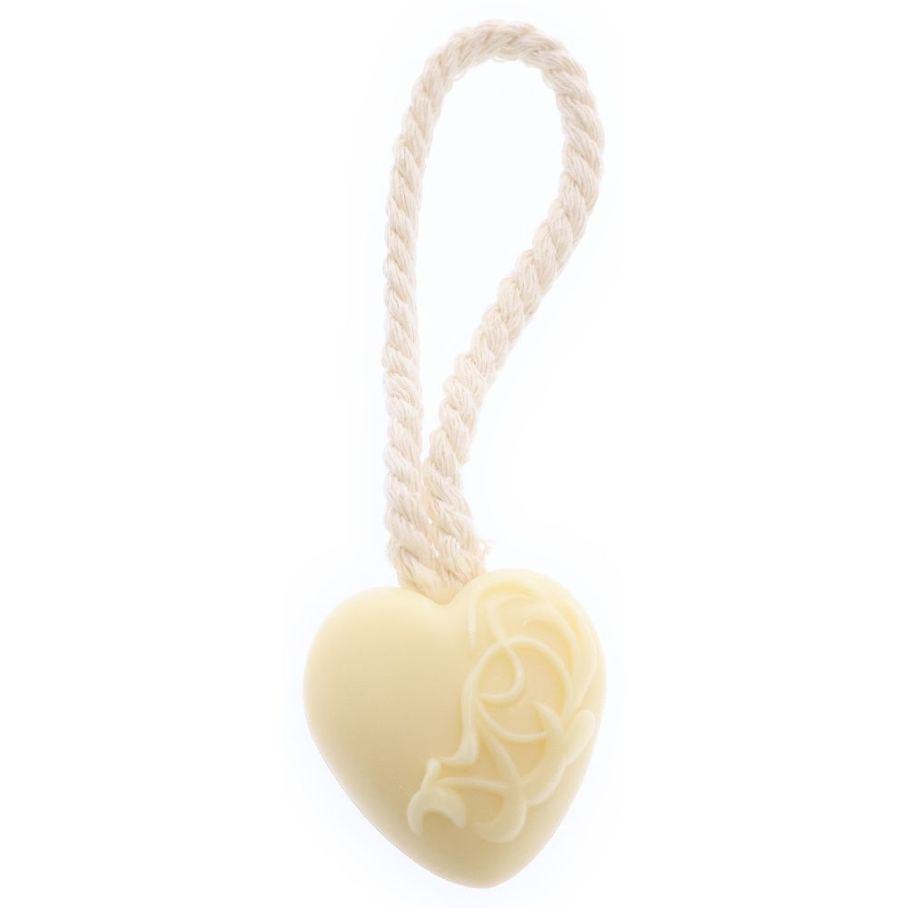 CHROME HEARTS (クロムハーツ) SOAP ON A ROPE HEART クリスマスノベルティ 石鹸 ソープオンアロープ ハート ホワイト