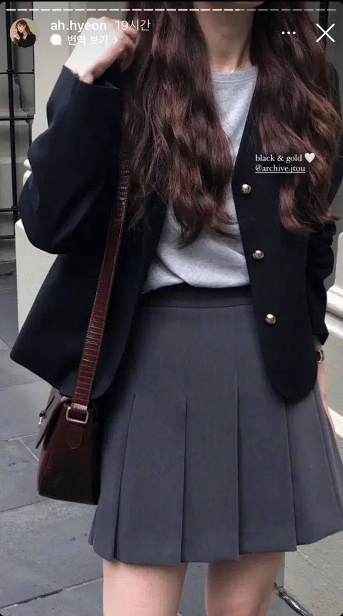 Blue Archive ブルーアーカイブ ブルアカ JTOU ミニ プリーツ スカート チャコール S