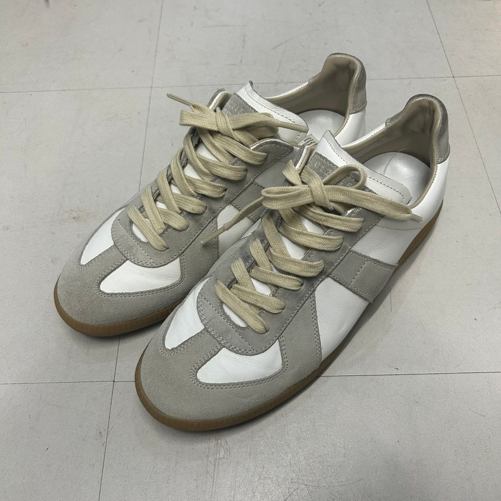 Maison Margiela メゾンマルジェラ ジャーマントレーナー S57WS0236 ホワイト系 size 41 中目黒A06