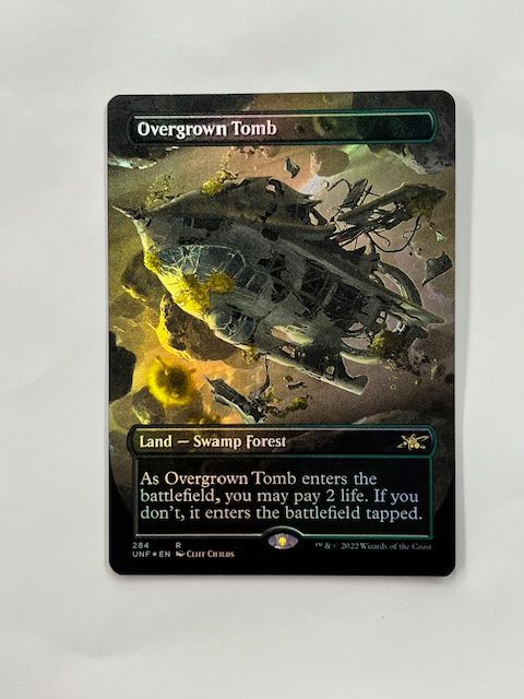 ◎MTG 英語版 Overgrown Tomb/草むした墓 FOIL 土地 UNF284EF - メルカリ