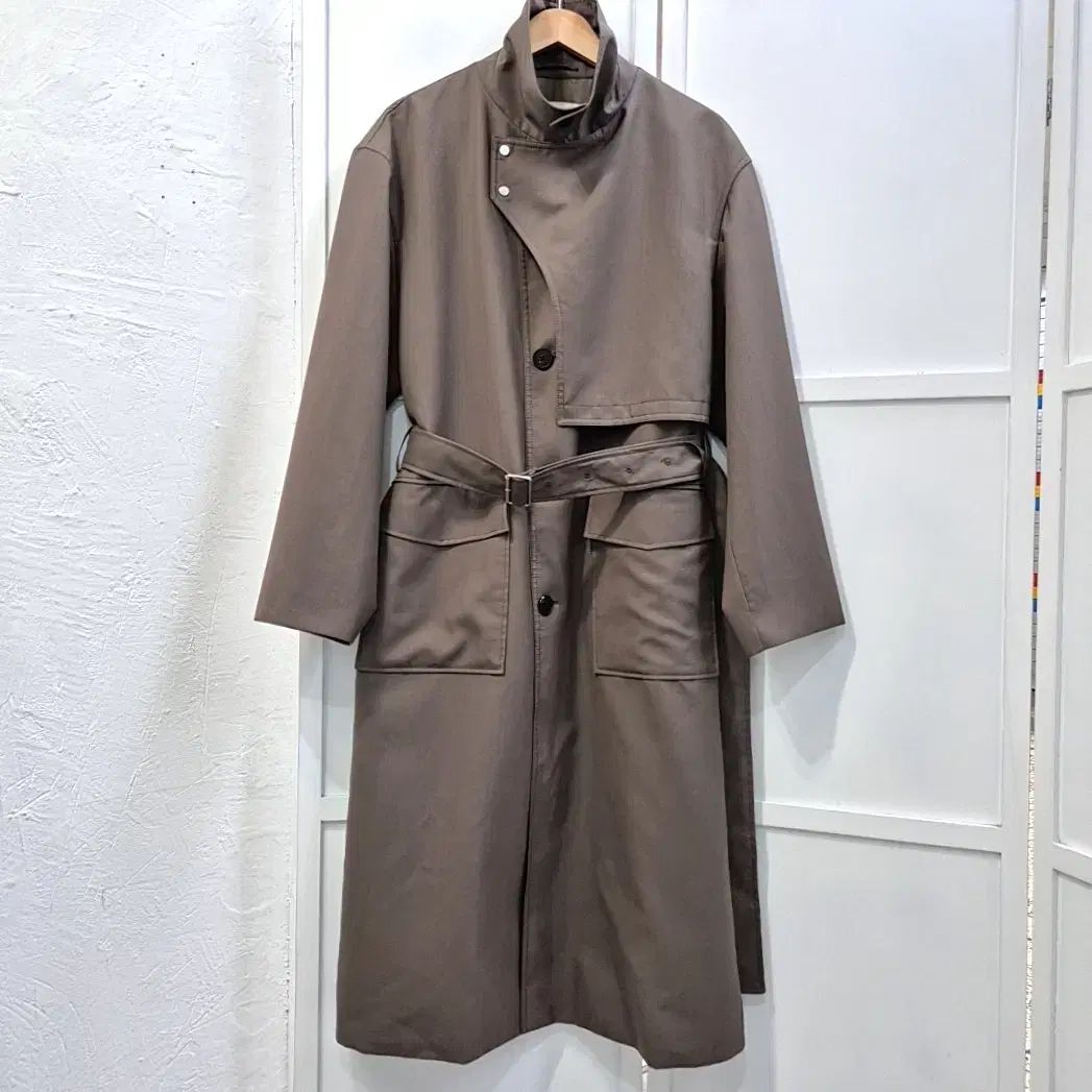 INSILENCE インサイレンス ベルト付き トレンチコート メンズ M
