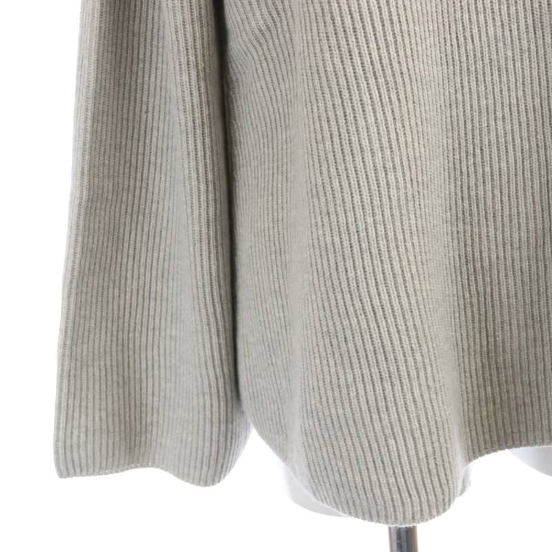 セオリー theory 23SS Clean Cottoncash Open Neck LS PO プルオーバー 