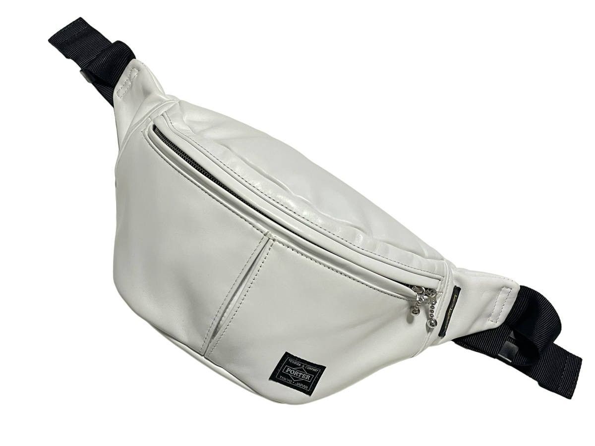 極美品 Lewis Leathers × PORTER WAIST BAG ルイスレザー