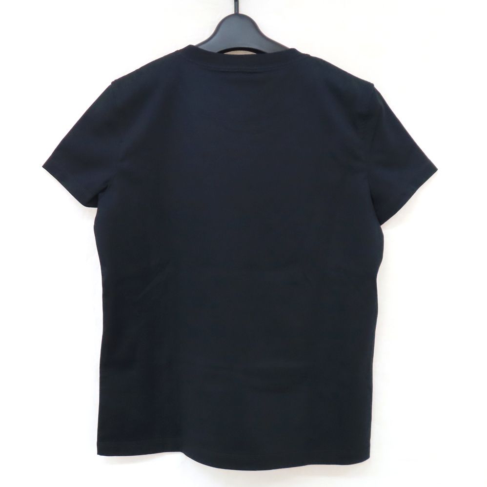 【名古屋】エルメス Tシャツ 4H4642DA ブラック サイズ36 コットン ラウンドネック トップス アパレル レディース 未使用 名古屋】エルメス Tシャツ 4H4642DA ブラック サイズ36 コットン