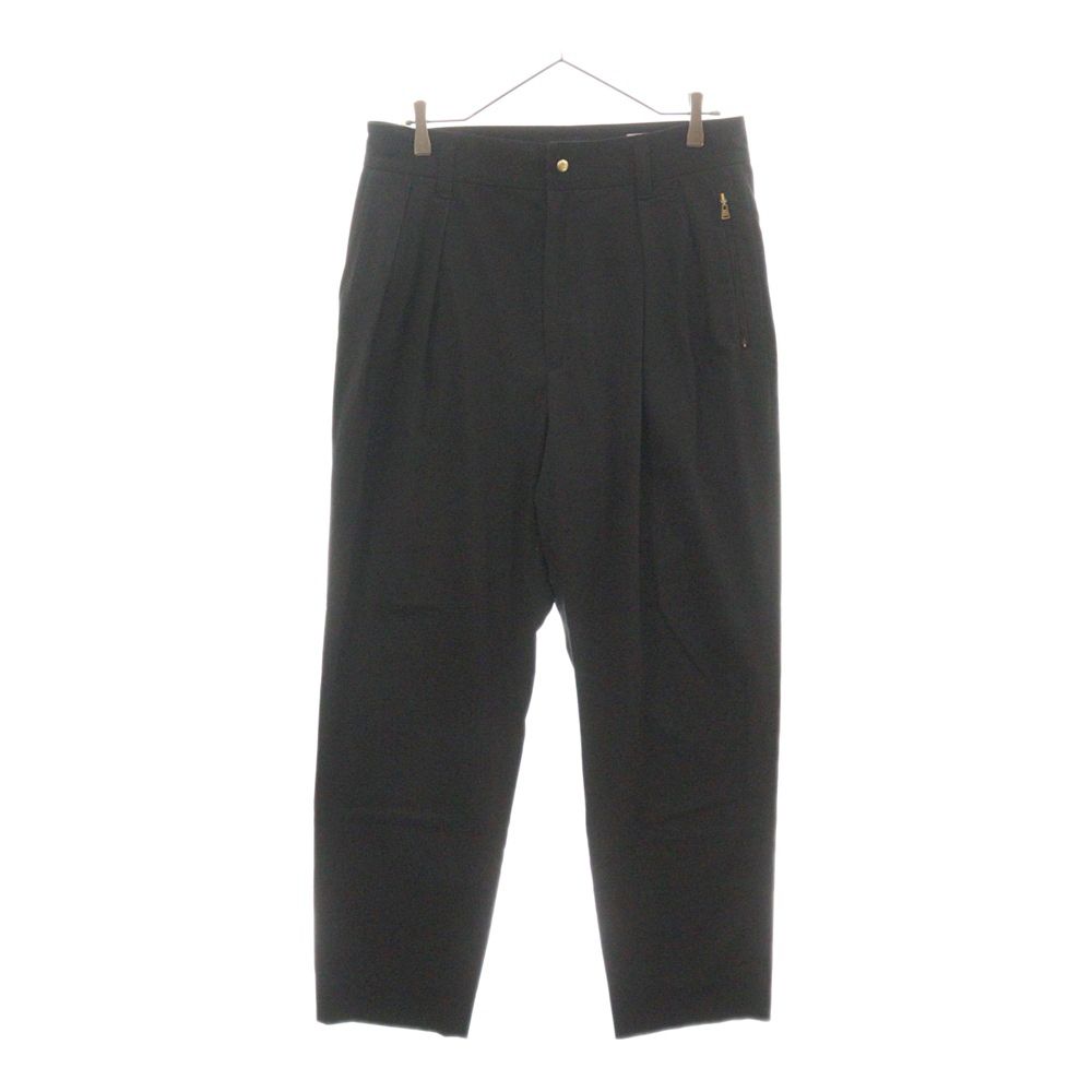 CULLNI クルニ ベルト付き スラックス ブラック CULLNI [クルニ] ロングベルトスラックスパンツ ブラック