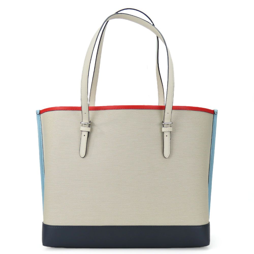 コーチ トートバッグ モリートート CB650 カラーブロック スムース  