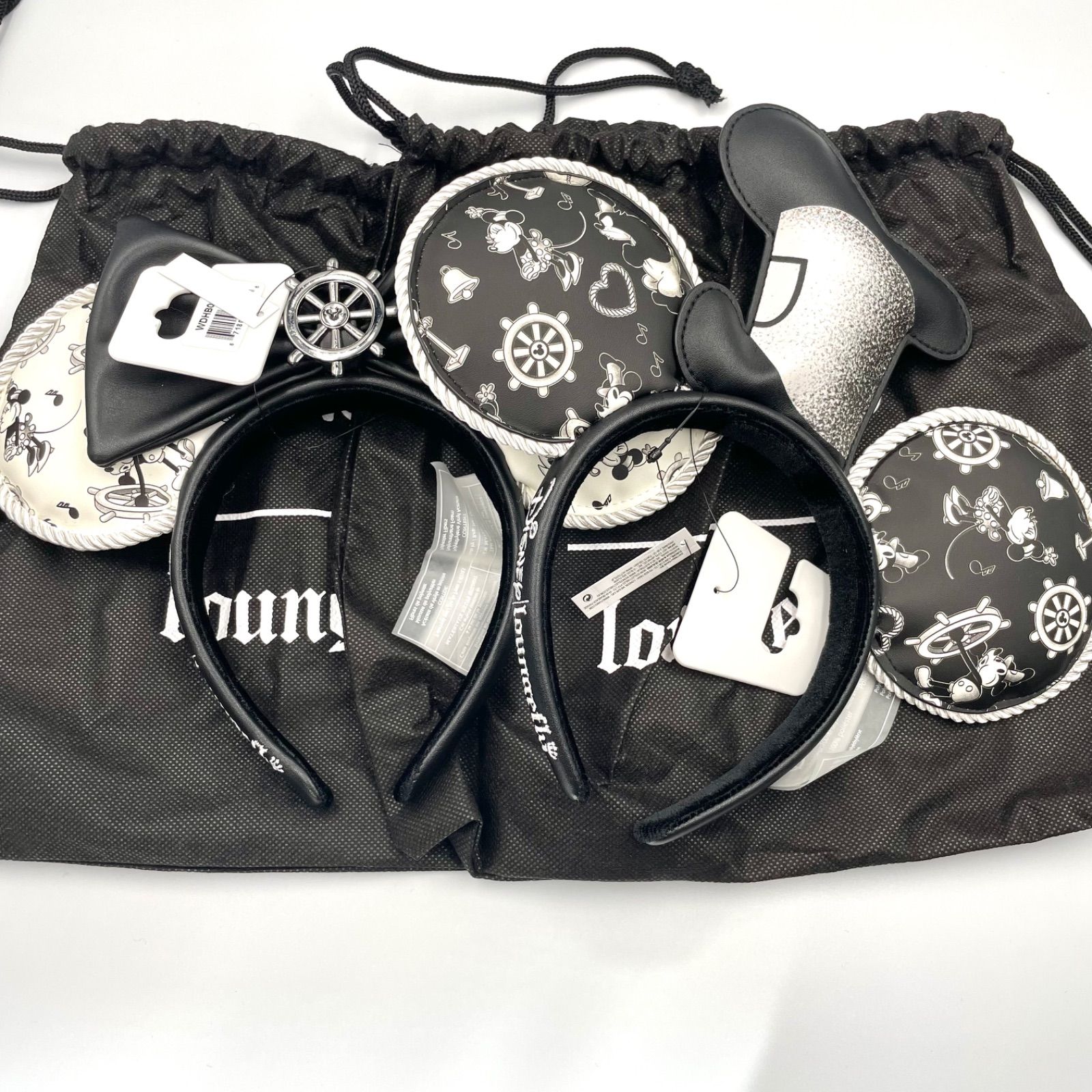 loungefly ラウンジフライ 蒸気船ウィリー ミッキー&ミニー カチューシャ ペア ディズニー