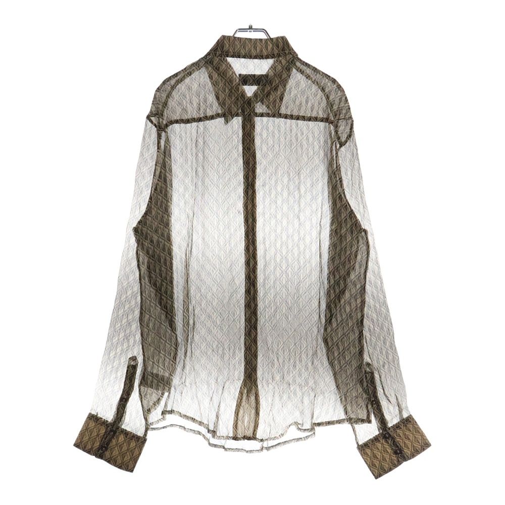 MARINE SERRE (マリーン セル) 23AW MOON DIAMANT SILK CREPON