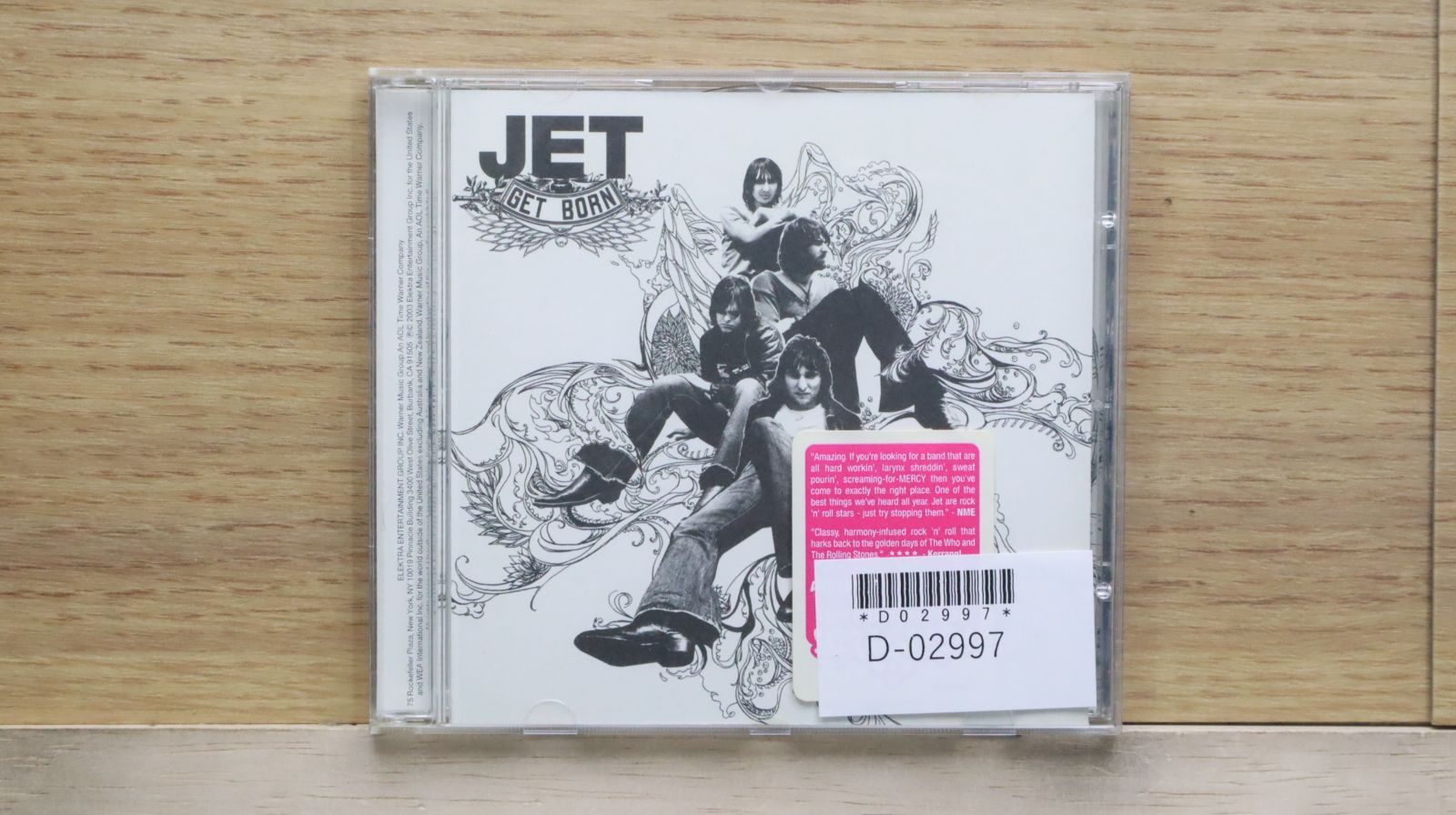 輸入盤CD☆ジェット/Jet□ GET BORN □0075596289221/【アメリカ