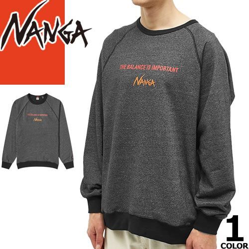 ナンガ NANGA トレーナー エコハイブリッド ザ バランス