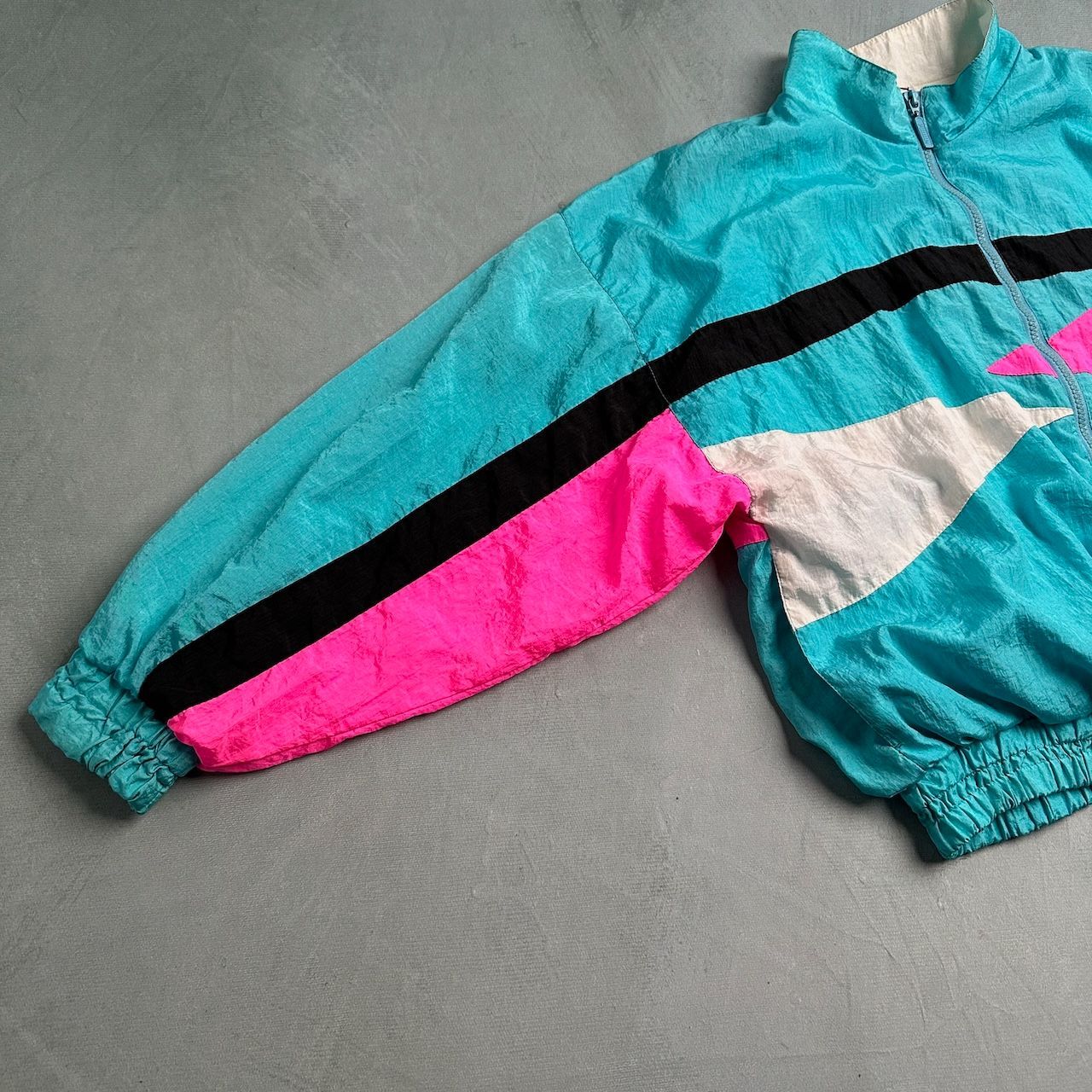 80s~90s PUMA プーマ ナイロンジャケット エメラルドグリーン 80s~90s PUMA プーマ ナイロンジャケット エメラルドグリーン