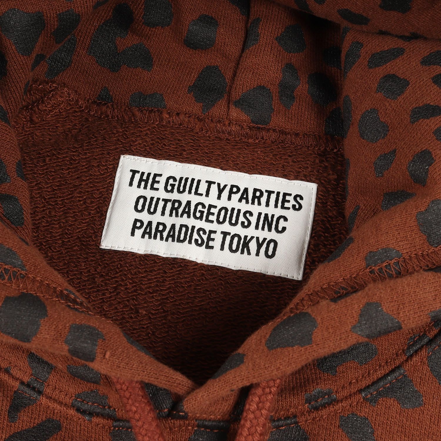 WACKO MARIA◇パーカー/L/コットン/BRW/レオパード 楽天市場