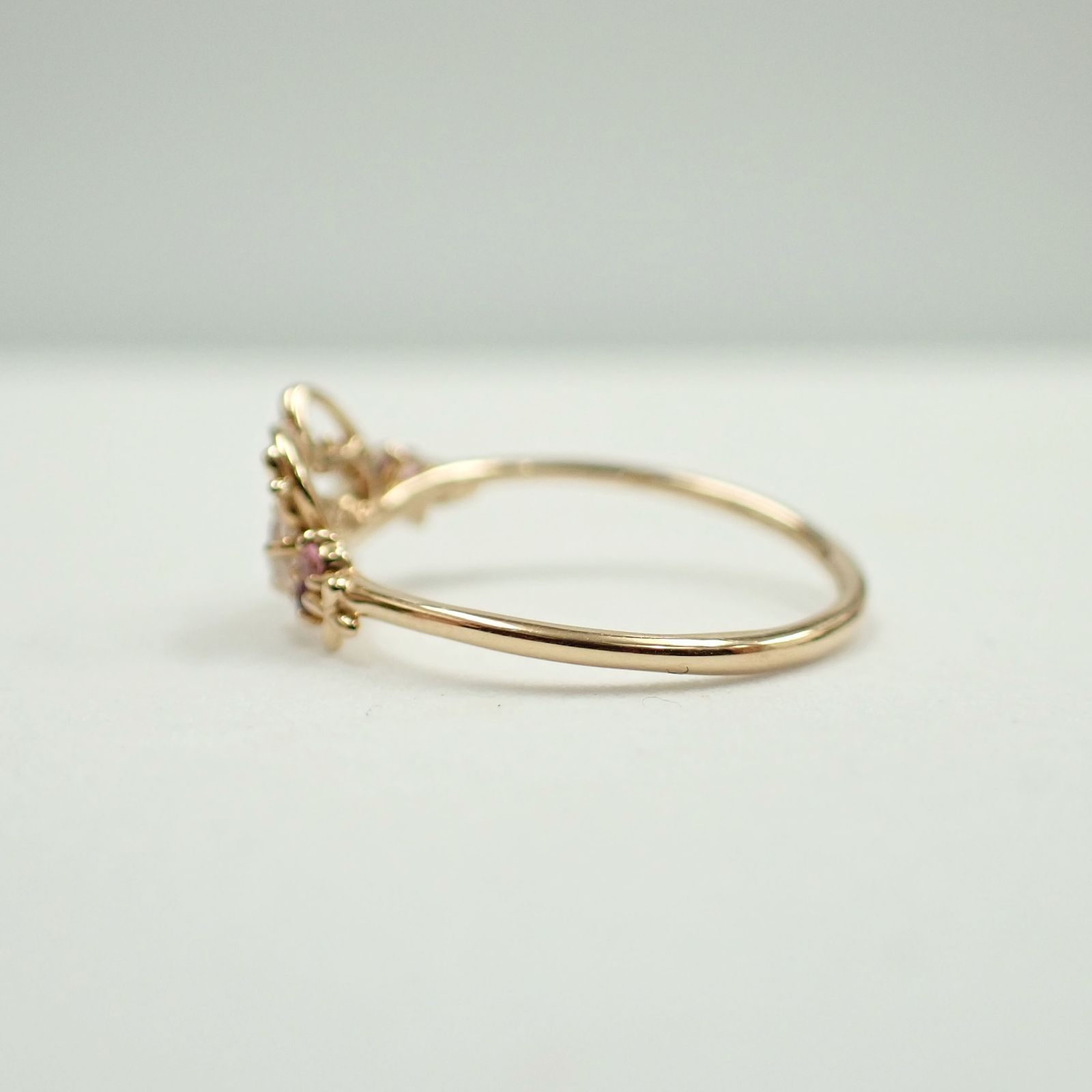 サマンサティアラ Samantha Tiara K18 マルチカラーストーン フラワー