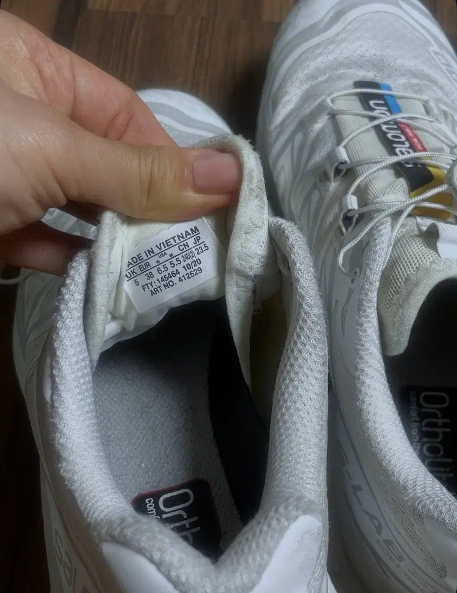  SALOMON xt 6 白 240 登山靴 トレッキングシューズ アウトドアシューズ