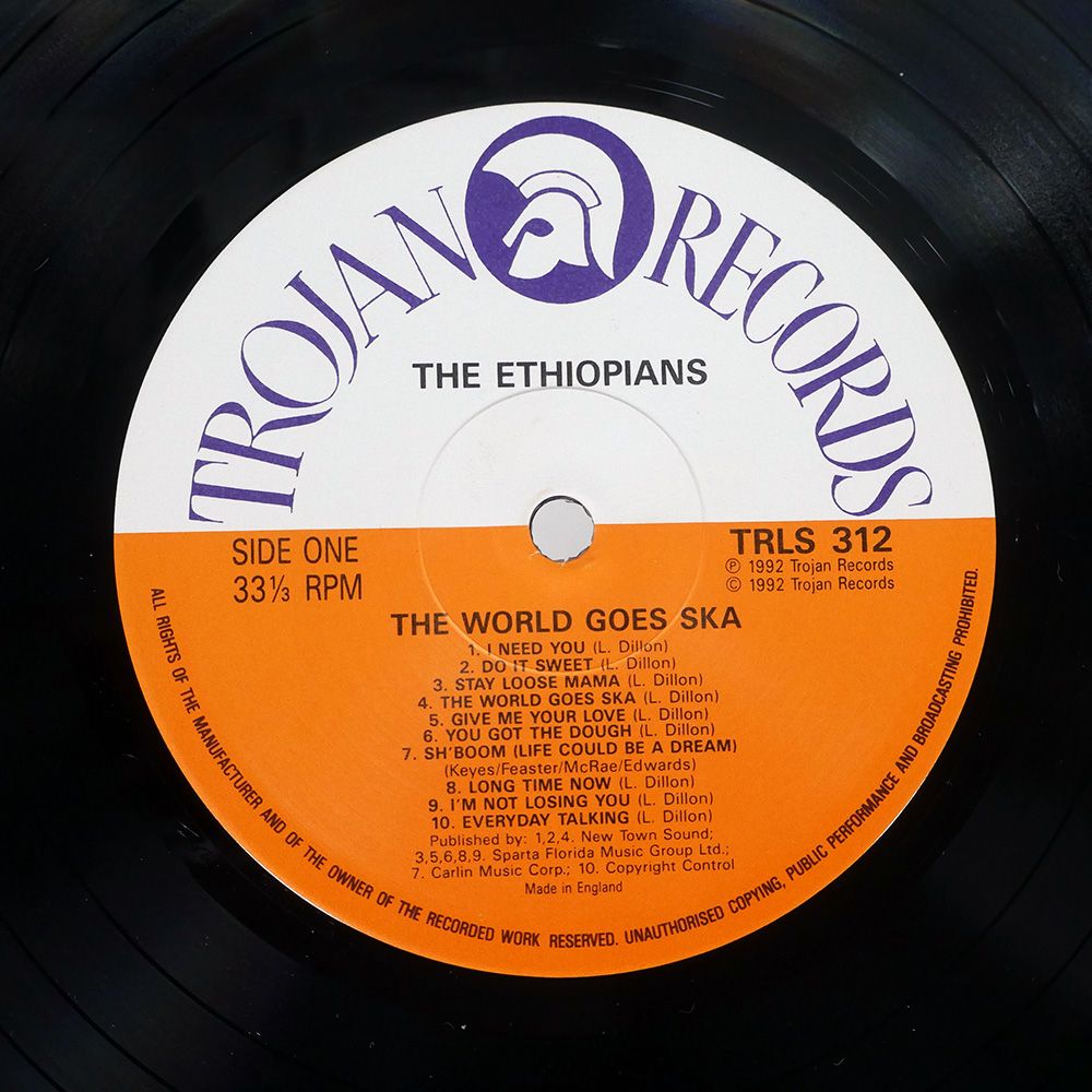 伝説のプリマ・三浦 環 UK盤 ETHIOPIANS/THE WORLD GOES SKA/TROJAN TRLS312 LP - メルカリ