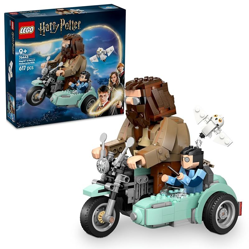 レゴ LEGO ハリー ポッター ハグリッド＆ハリーの空飛ぶオートバイライド おもちゃ 玩具 誕生日 プレゼント ブロック 女の子 男の子 子供 9歳 10歳 11歳 小学生 ハリーポッター グッズ 0