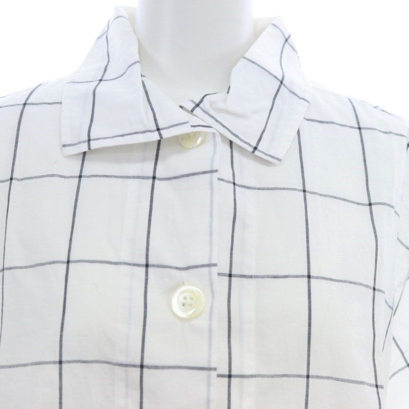 マーガレットハウエル MARGARET HOWELL 22SS WINDOWPANE CHECK COTTON 