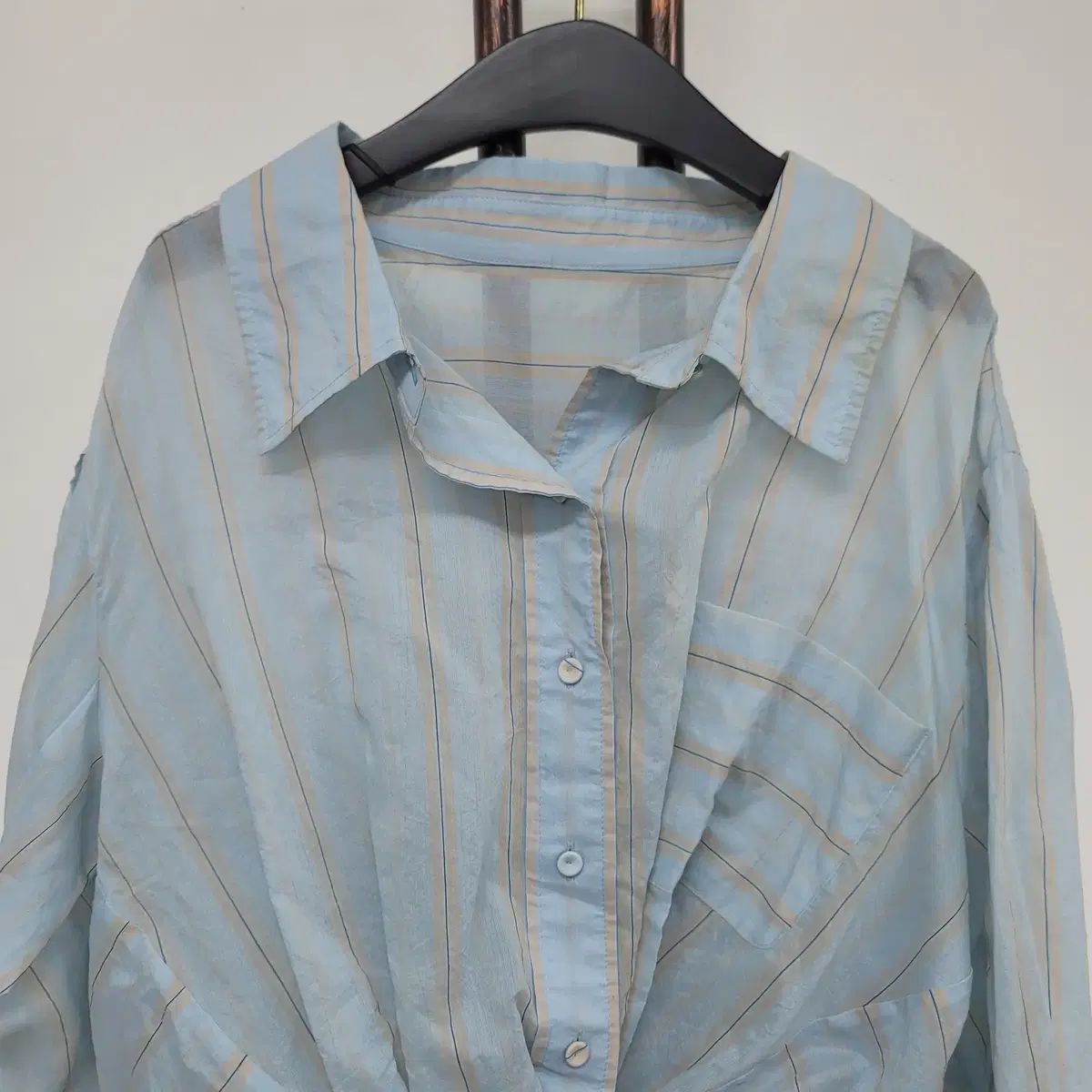 OBZEE オブジェ ブレンド 垂直 パネル シャツ