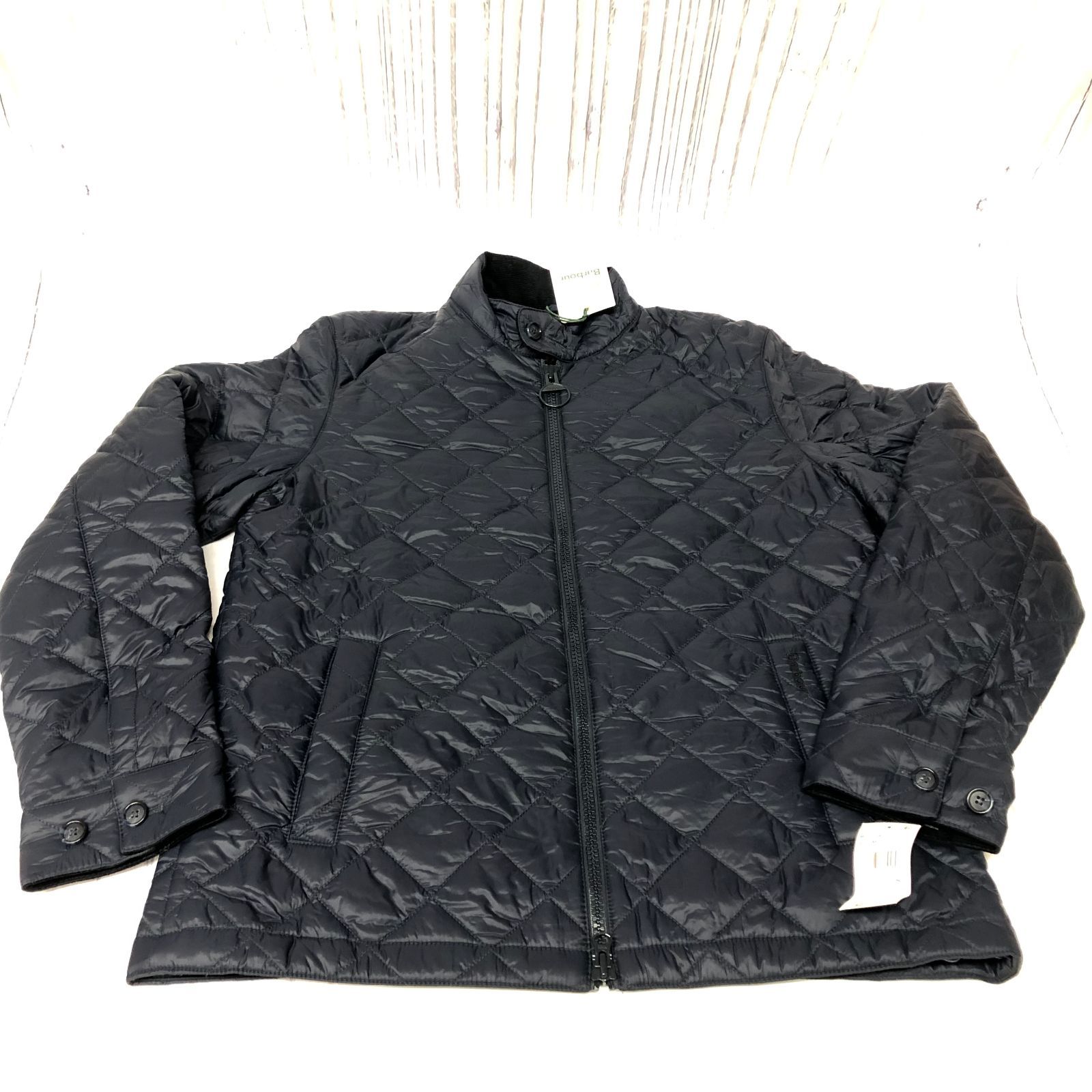 Barbour MARDEN キルト・ジャケット ネイビーブルゾン