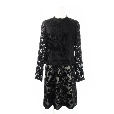 GIVENCHY HI FORMAL ワンピース 12サイズ ブラック 49アベニュー ジュンコシマダ 49AV. junko shimada 2点セット