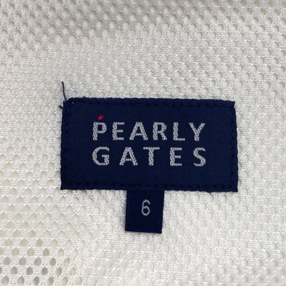 サイズ：4 PEARLY GATES パーリーゲイツ  ハーフパンツ ナマケモノ刺繍 ストライプ柄 ネイビー系 [240101444852] ゴルフウェア メンズ ストスト PEARLY GATES パーリーゲイツ ハーフパンツ ナマケモノ刺繍