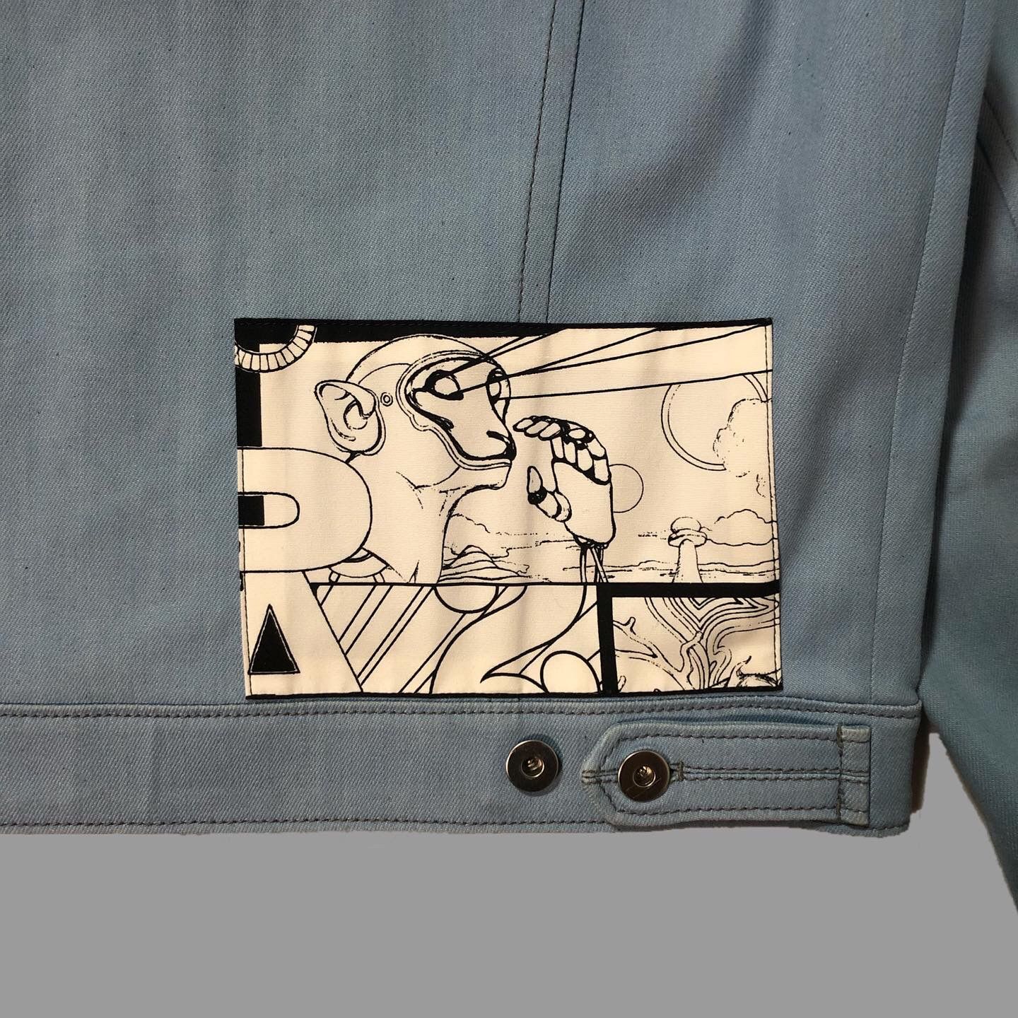 PRADA 18ss プリント ジャケット PRADA / 18SS COMIC PRINTED ZIP JACKET - メルカリ