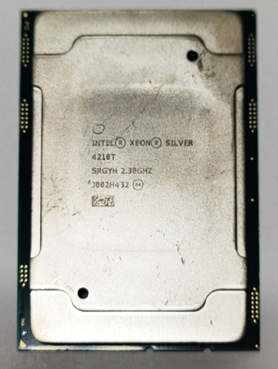 Intel Xeon Silver 4210T SRGYH 10C 2.3GHz 95W LGA3647 DDR4-2400 Similar 4210